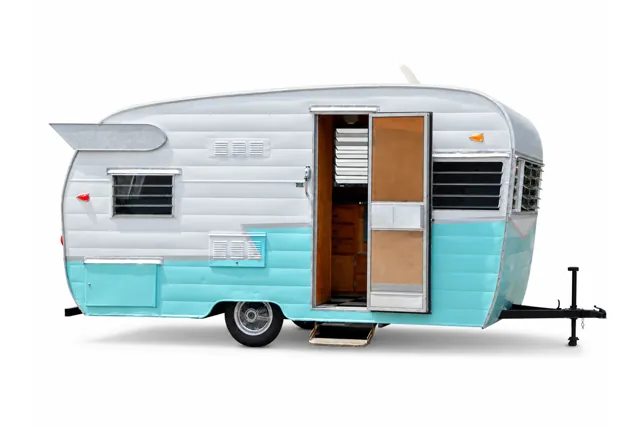 Wohnwagen als Beispiel für den Caravan-Ankauf